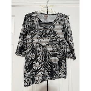 Chico's Printed Tunic, Size 0